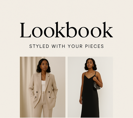 Look-book (Styled with your pieces)